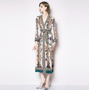 2019 New style Vintage Boho Style Dresses A Line Floor Length V Neck Women Country Bohemian dresses