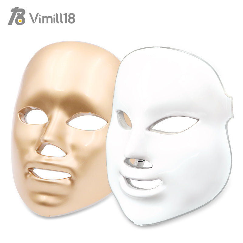 7 Colors Facial Skin Care Rejuvenation Wrinkle Acne Removal  Beauty Therapy Whitening Tighten led face mask Instrument