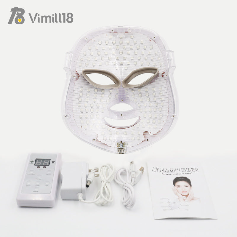 7 Colors Facial Skin Care Rejuvenation Wrinkle Acne Removal  Beauty Therapy Whitening Tighten led face mask Instrument