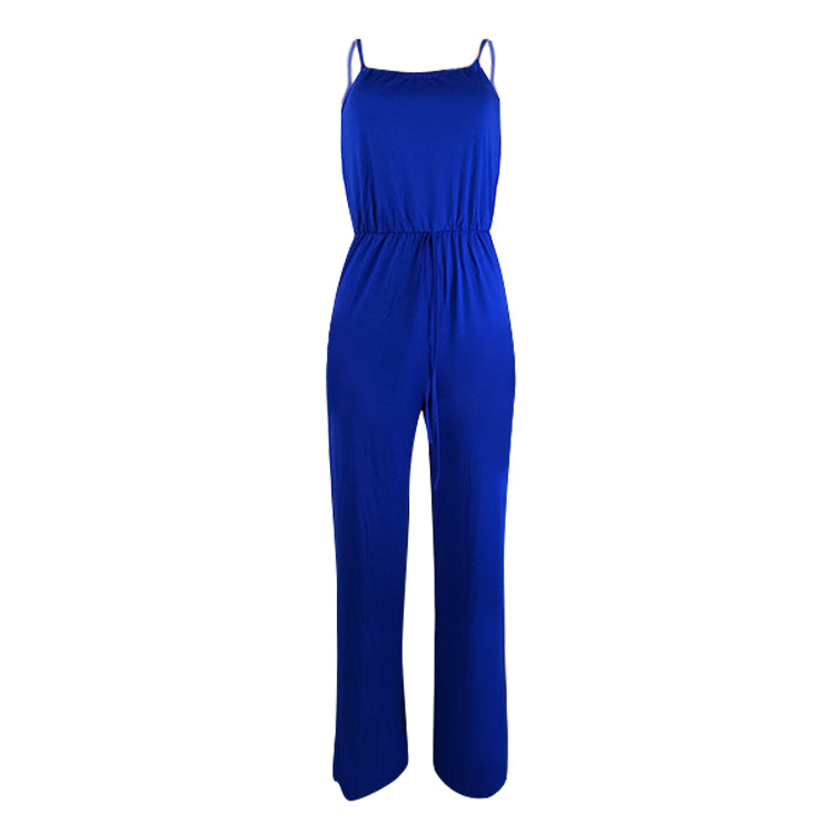 M661 back halter rompers women sleeveless jumpsuits