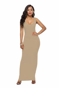 Women Summer Dress Elegant Sexy Vest Slim Sleeveless Bodycon Casual Long Pencil Sheath Pencil Dresses