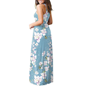 Bohemian Dress Wholesale Floral Maxi Long Dress