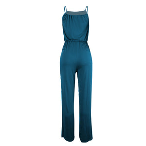 M661 back halter rompers women sleeveless jumpsuits