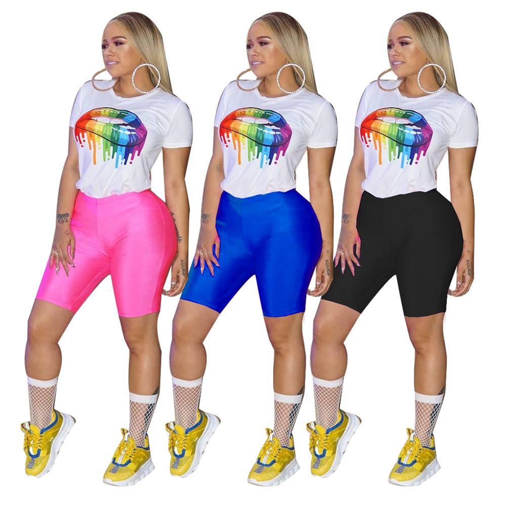 Low Moq Sport Gym Fitness Plus Size Two Piece Set XXXL Women Casual Clothing Summer Ladies