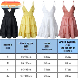 Maxnegio Lace Dresses Women Summer Dress Beachwear Casual Dresses