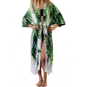 New Arrival Holiday Maxi Bohemian Dress Print Women Kaftan Robe Tunics Sexy Beachwear Dresses E420127