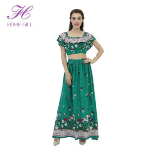 New Fashion Boho dresses women lady elegant Summer Casual 2 Two Piece Set Women Clothing