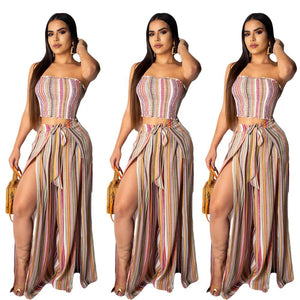 Women's casual solid sleeveless wide leg jumpsuit